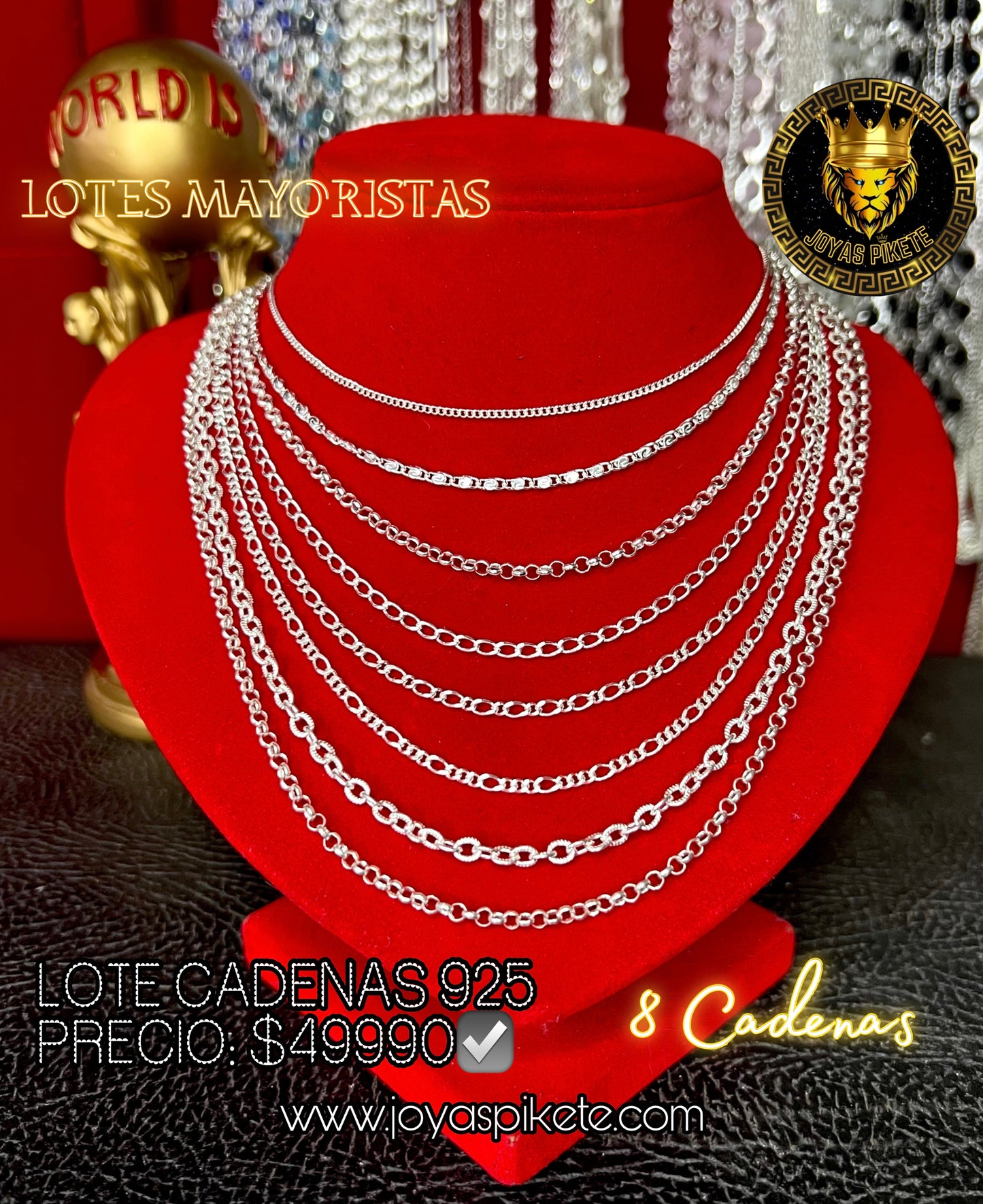 Lote Cadenas 925💎