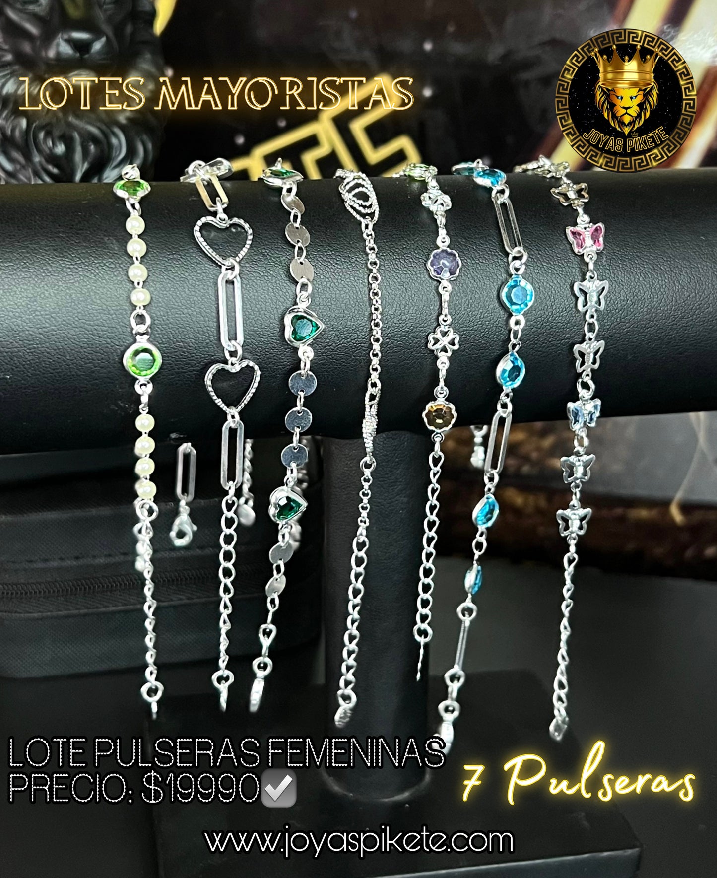 Lote Pulseras Femeninas💎