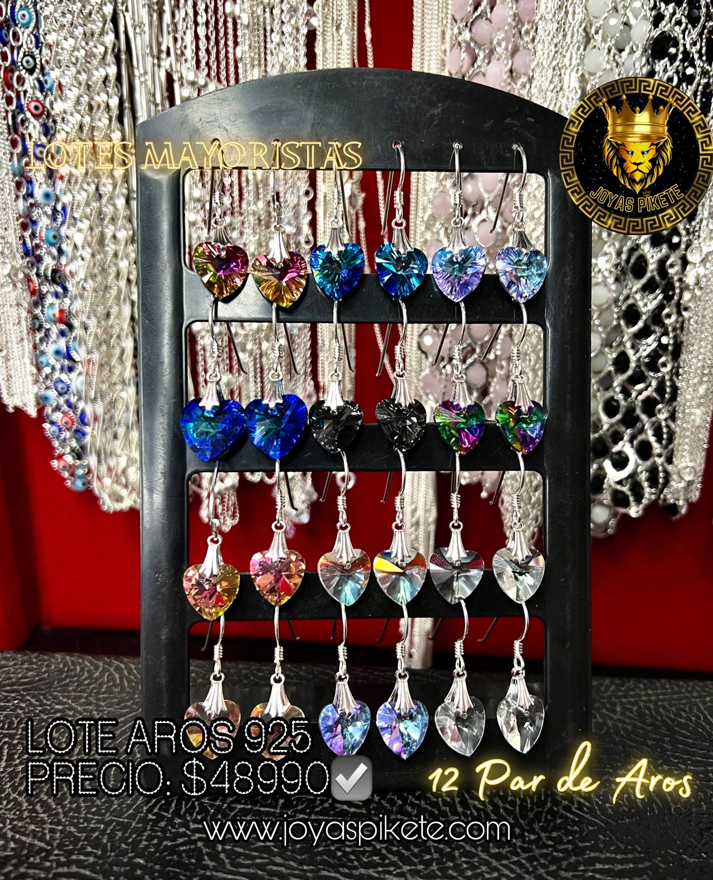 Lote Aros Femeninos 925💎