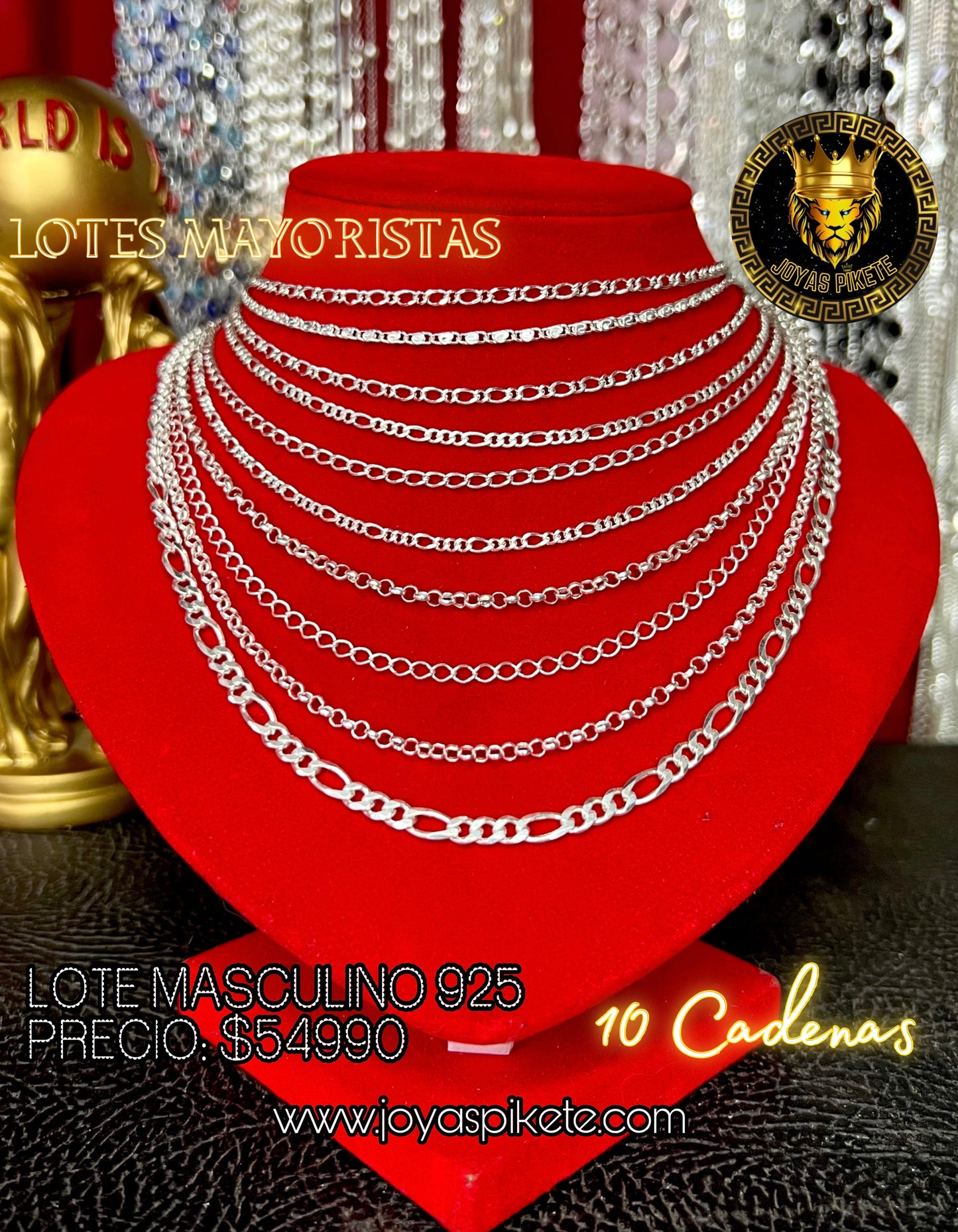 Lote Cadenas 925💎