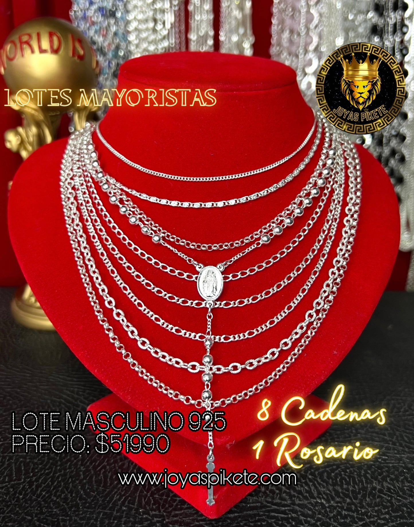 Lote Cadenas 925💎