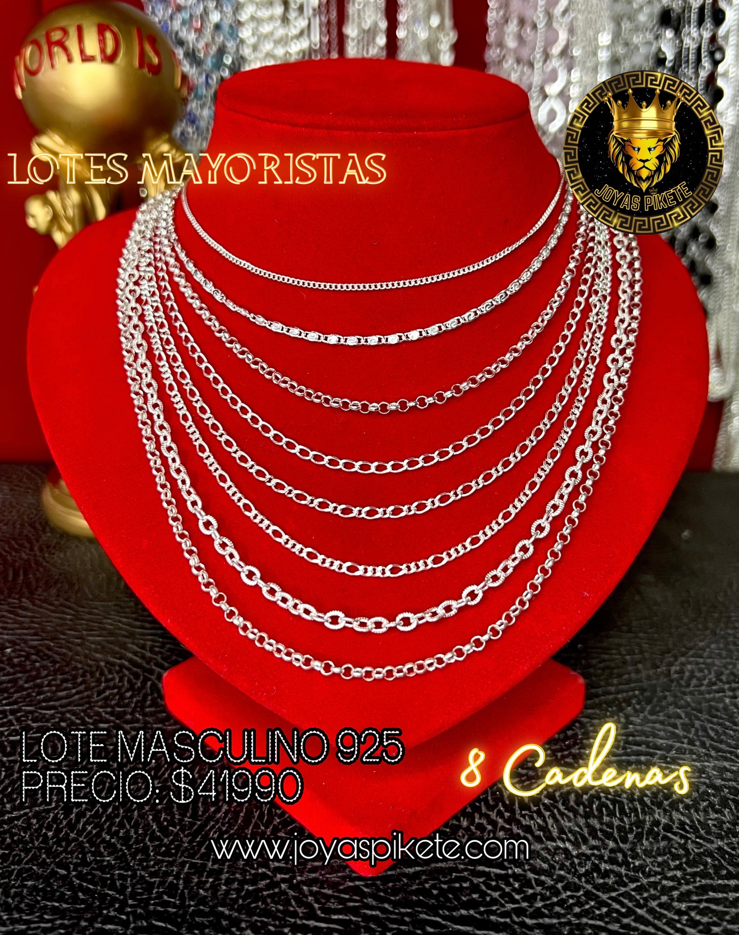 Lote Cadenas 925💎