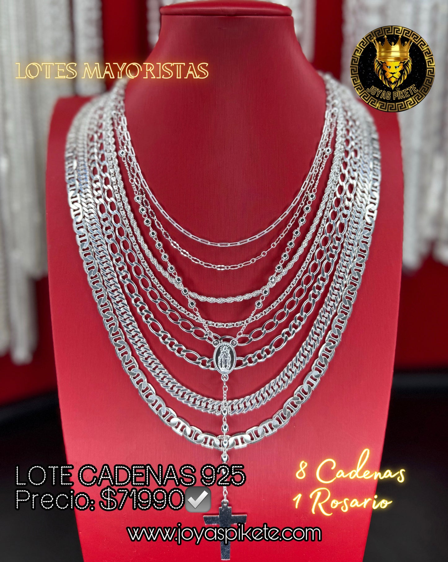 LOTE CADENAS 925💎