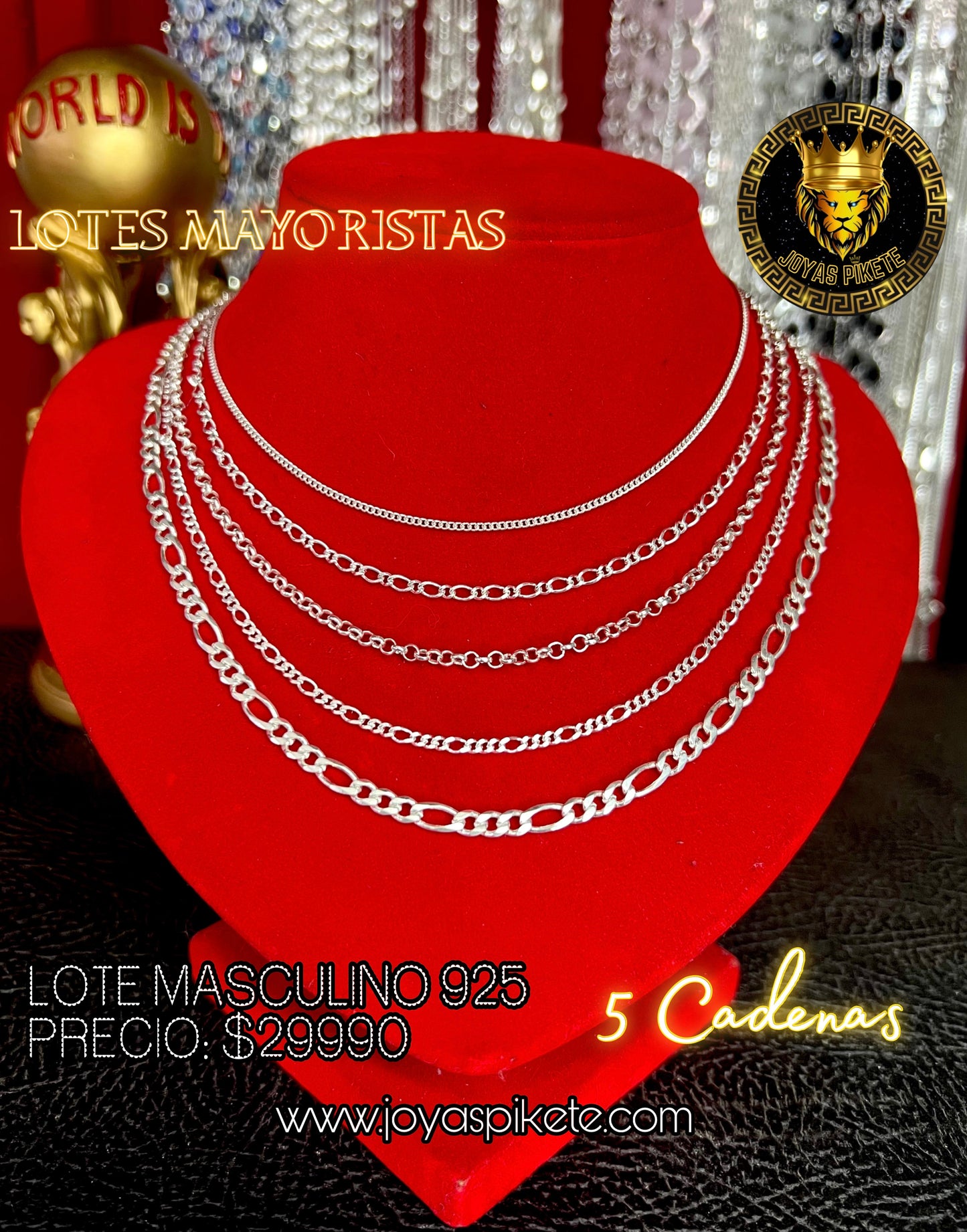 Lote Cadenas 925💎