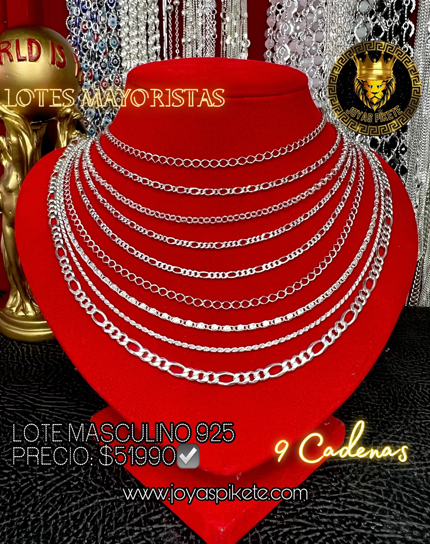 Lote Cadenas 925💎