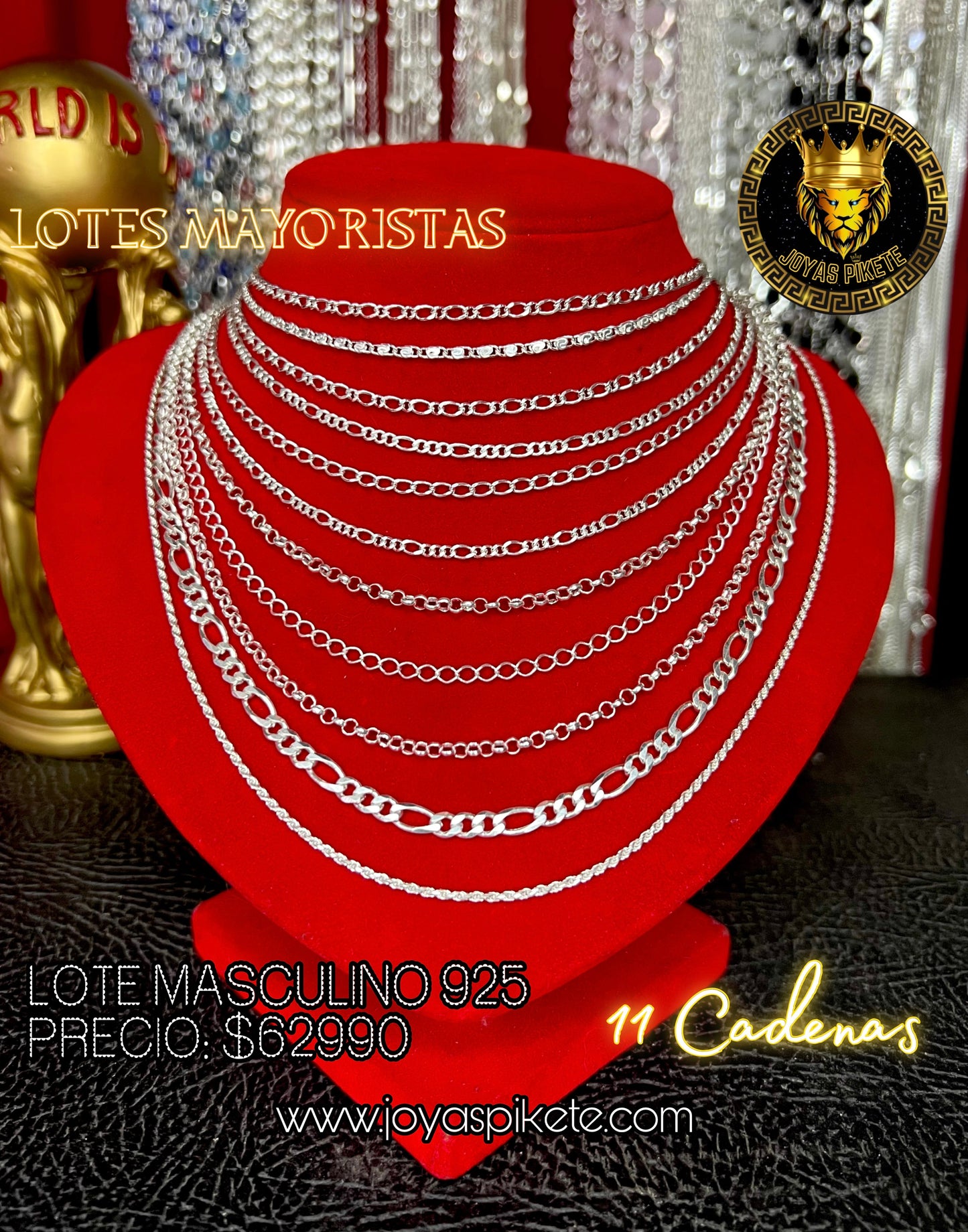 Lote Cadenas 925💎