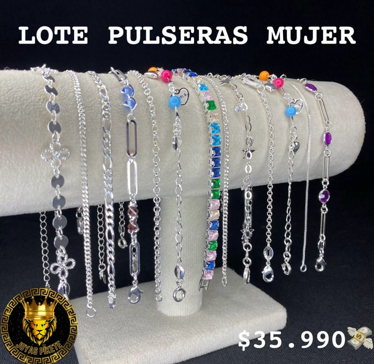 Lote Pulseras Mixtas 925💎