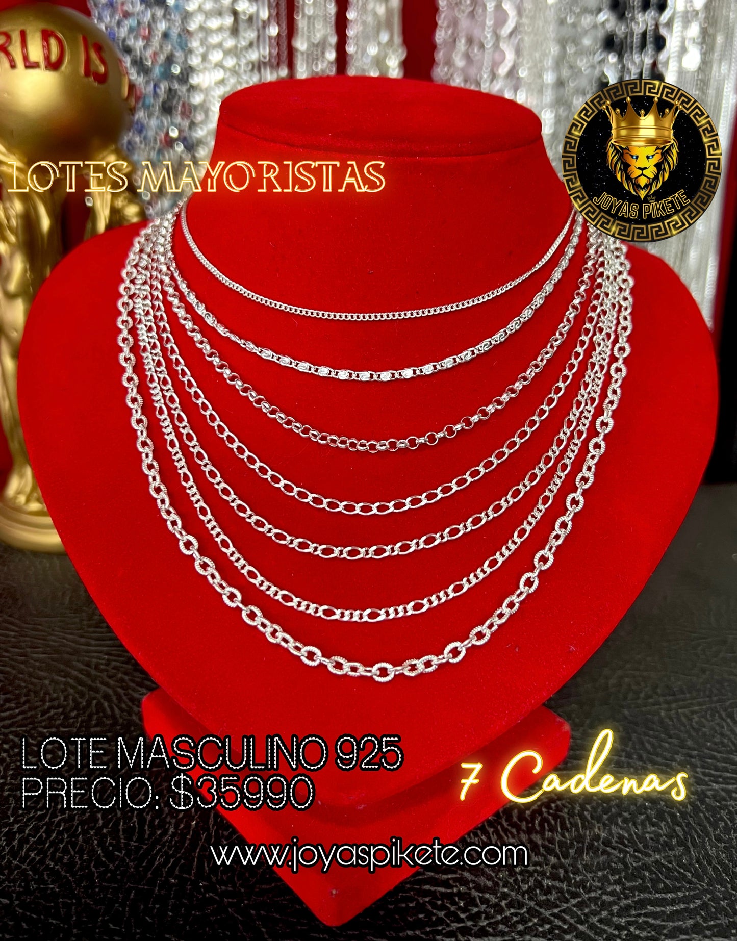 Lote Cadenas 925💎