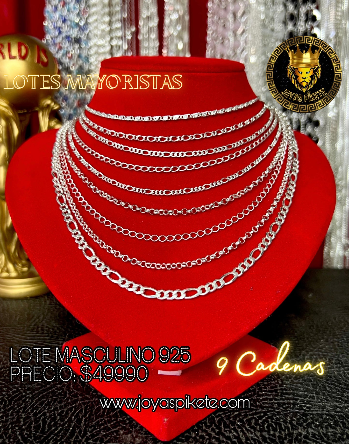 Lote Cadenas 925💎