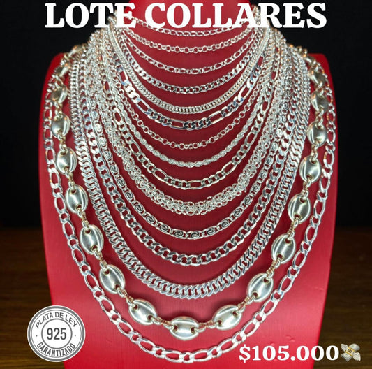 Lote Cadenas Masculinas 925