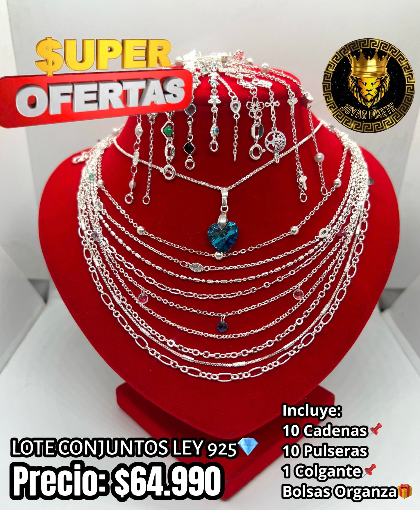 Lote Cadenas Femeninas 925