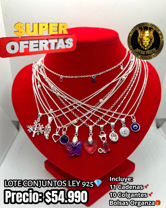 Lote Cadenas Femeninas 925