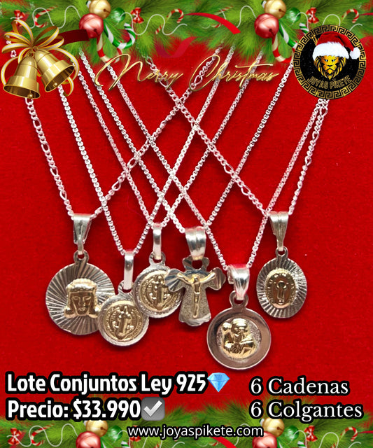 Lotes Navideños🎅🏻🎁 Conjuntos 925☑️