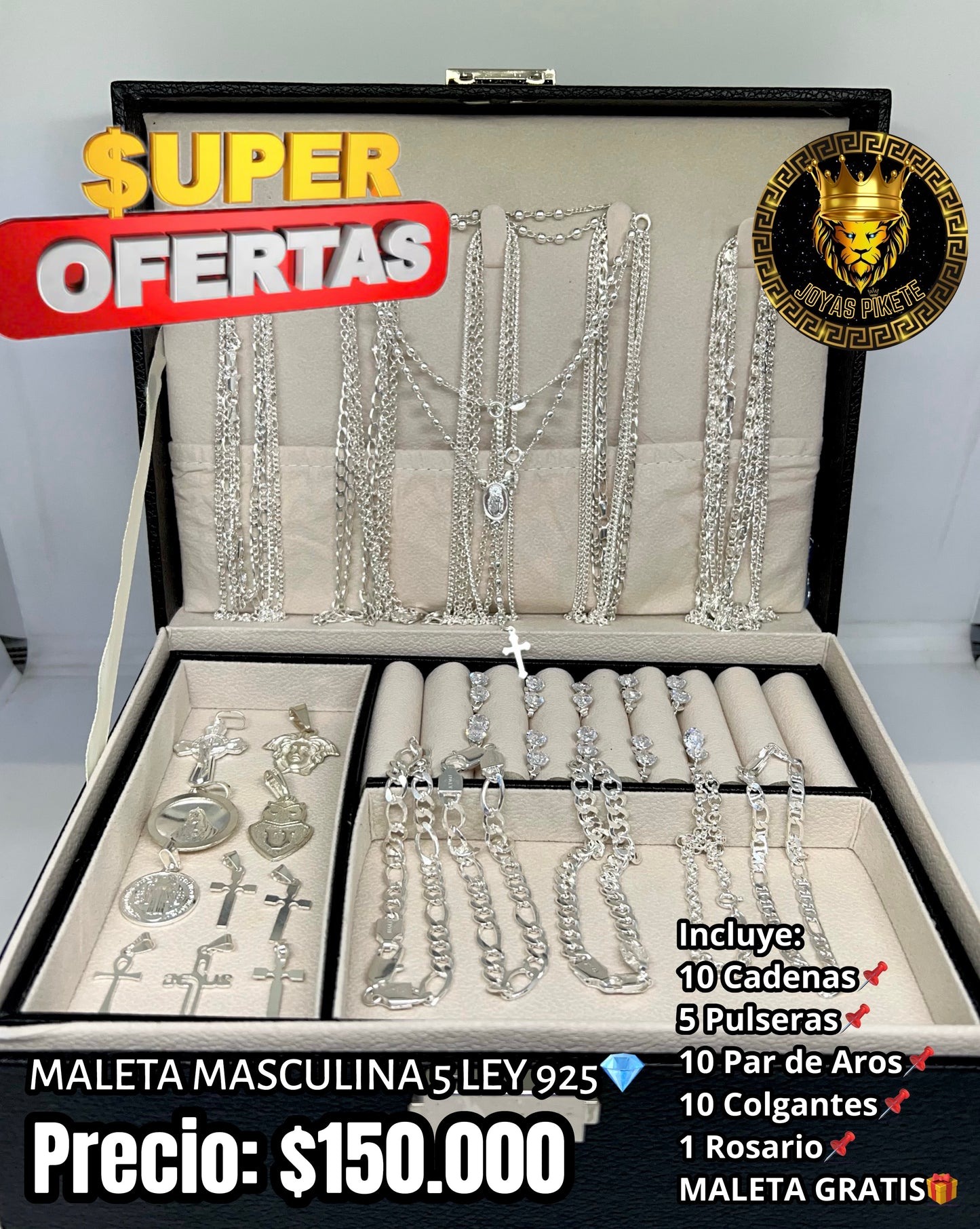 Maleta Emprendedora Masculina 925