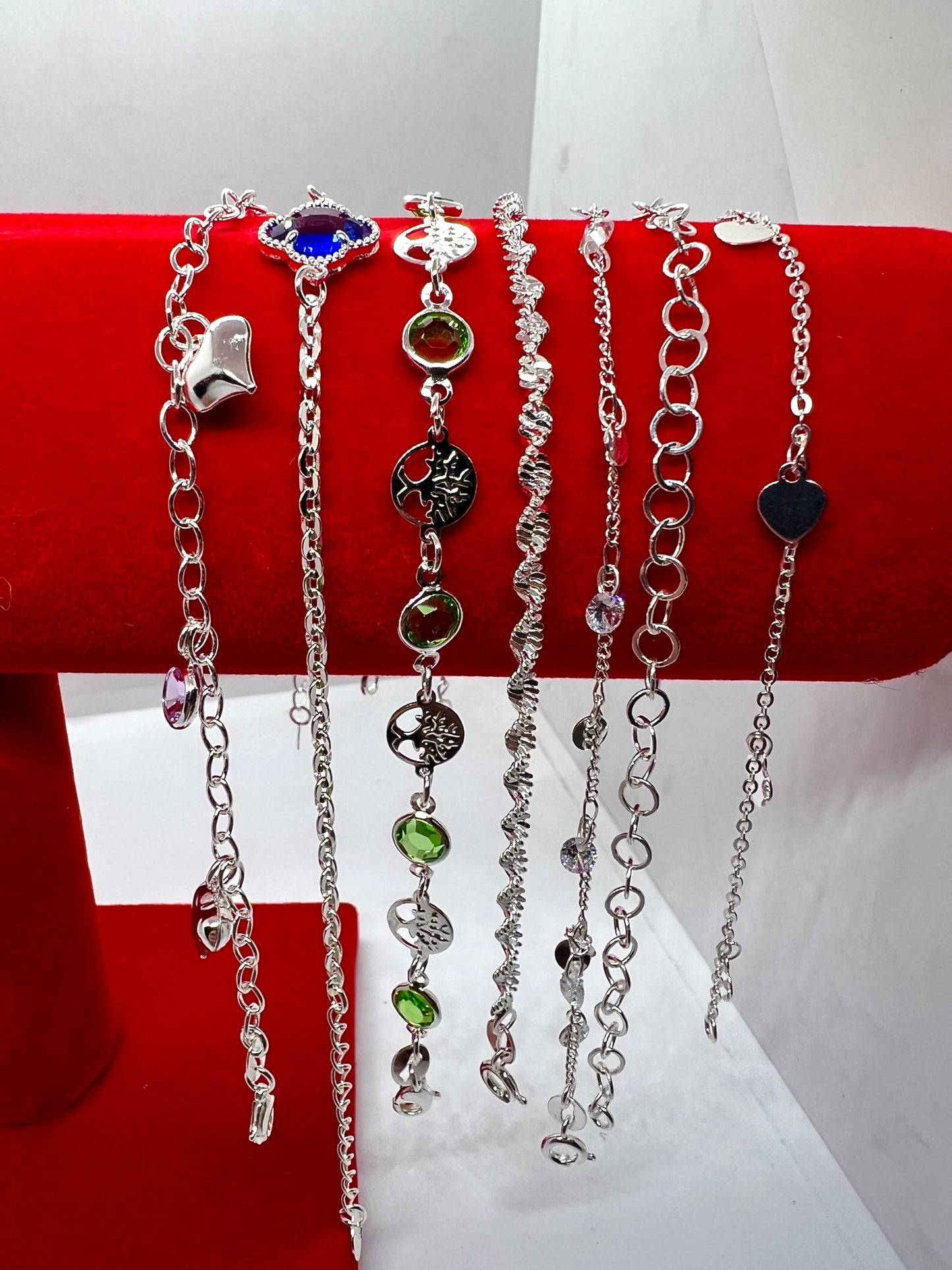 Lote Pulseras Femeninas 925