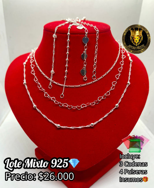 Lote Cadenas Femeninas 925