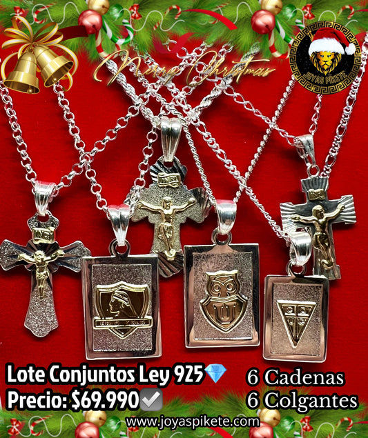 Lotes Navideños🎅🏻🎁 Conjuntos Masculinos 925☑️