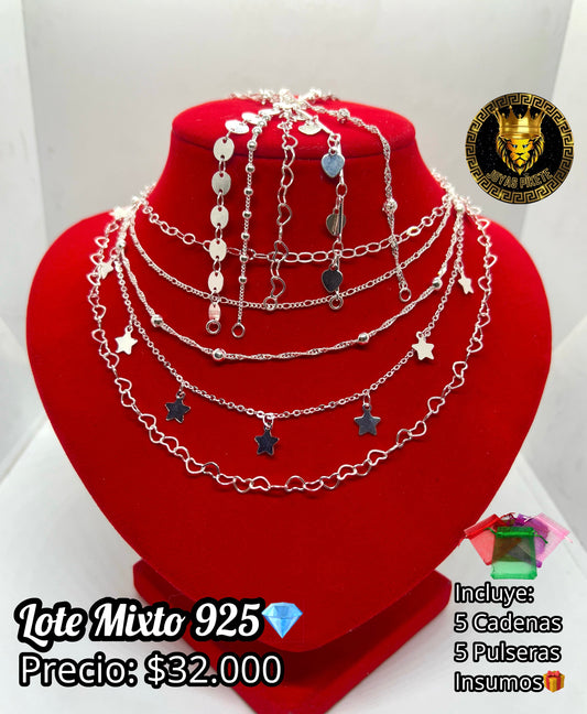 Lote Cadenas Femeninas 925